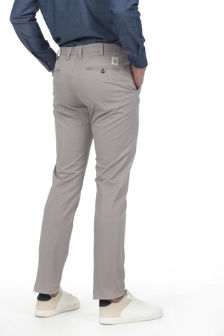 2 pantalons chinos - Bleu et gris