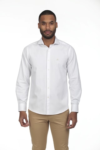 Camicia regular - Bianco
