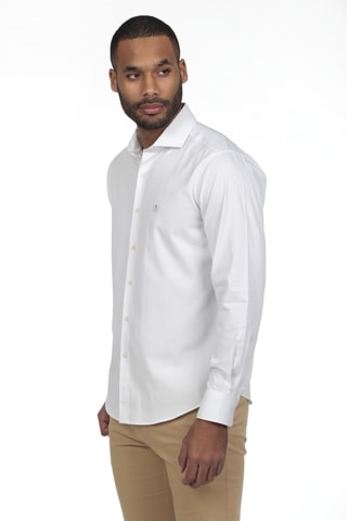 Camicia regular - Bianco
