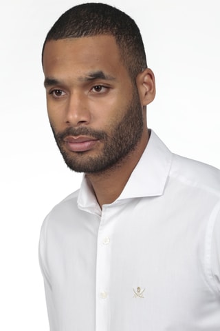 Camicia regular - Bianco