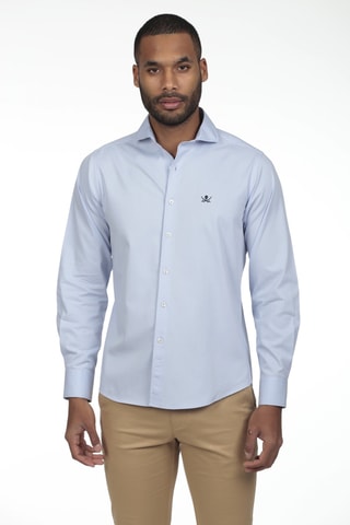 Camicia regular - Azzurro