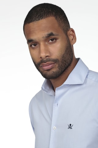 Camicia regular - Azzurro
