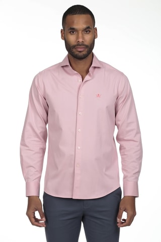 Camicia regular - Rosa