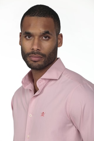 Camicia regular - Rosa