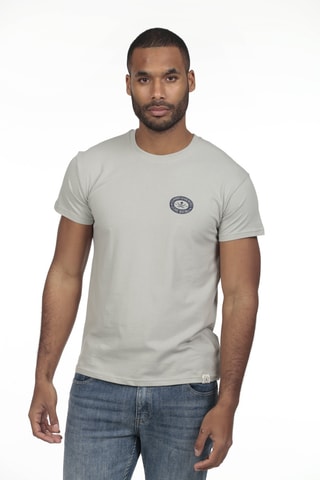 T-shirt regular - Cinzento