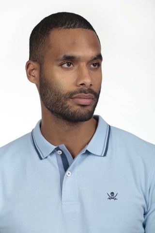 Polo regular - Azzurro