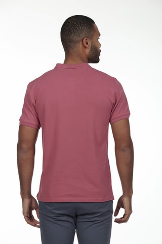 Polo regular - Rosa scuro