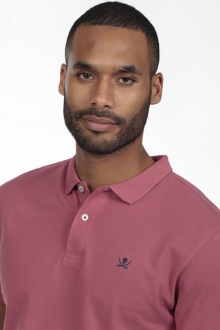 Polo regular - Rosa scuro