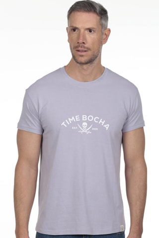 T-shirt regular - Cinzento