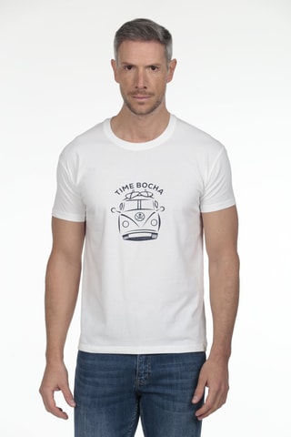 T-shirt regular - Branco