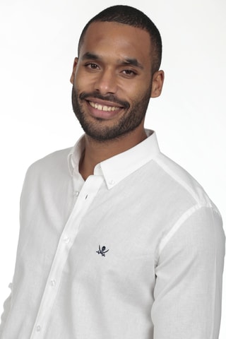 Camicia regular - Bianco