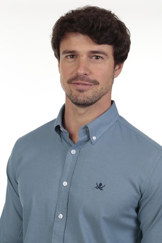 Camicia regular - Blu