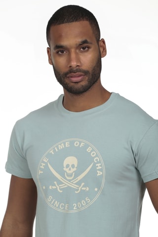 T-shirt regular - Azul-claro