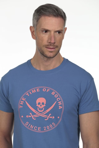 T-shirt regular - Azul
