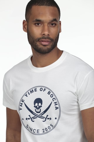 T-shirt regular - Branco