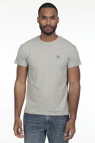 T-shirt regular - Cinzento
