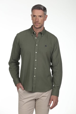 Camicia regular - Verde