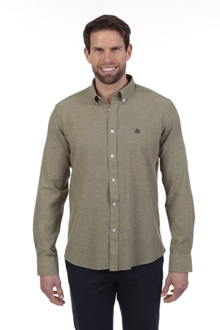 Camicia regular - Verde