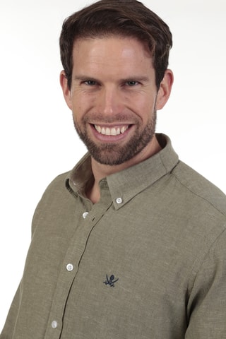 Camicia regular - Verde