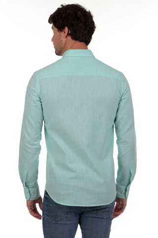 Camicia regular - Verde