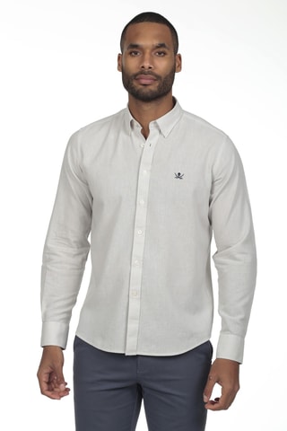 Camicia regular - Grigio