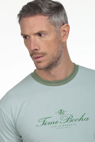 T-shirt regular - Azul-claro