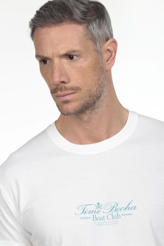 T-shirt regular - Branco