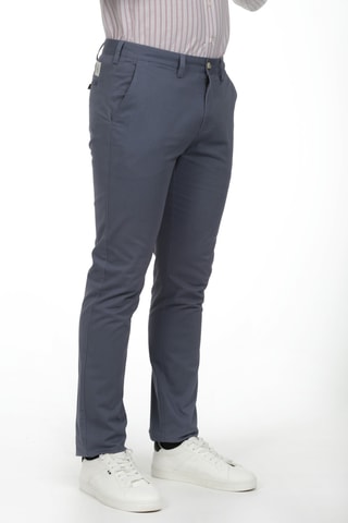 Pantaloni chino - Blu scuro