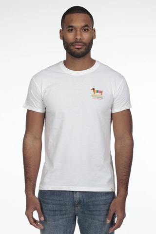 T-shirt regular - Branco
