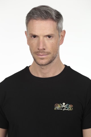 T-shirt regular - Nero