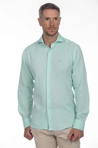 Camicia regular - Verde