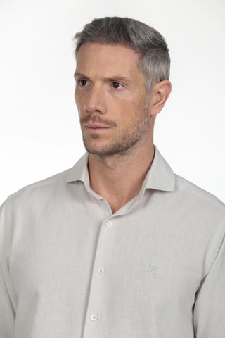 Camicia regular - Grigio