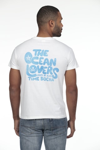 T-shirt regular - Branco
