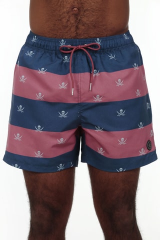 Costume shorts regular - Rosso