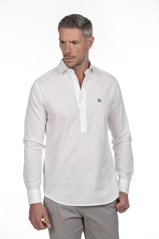 Camicia regular - Bianco
