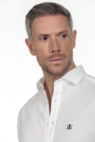 Camicia regular - Bianco