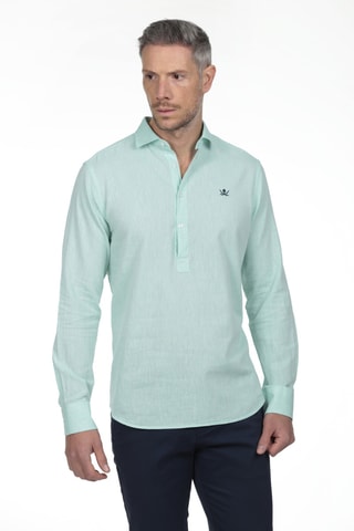 Camicia regular - Verde
