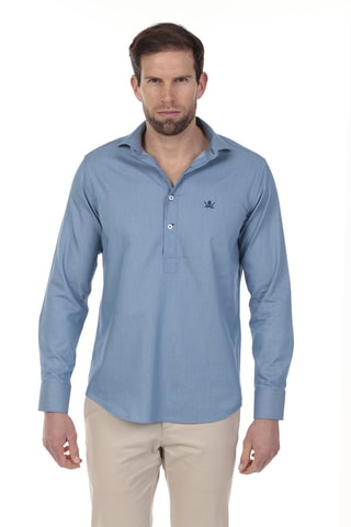 Camicia regular - Blu