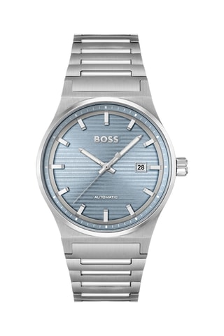 Reloj automático de acero - Plateado