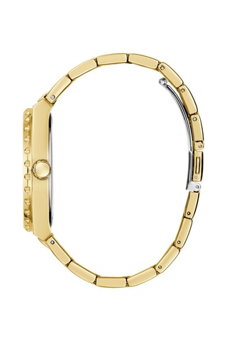 Reloj de cuarzo de acero - Dorado