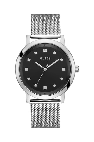 Reloj de cuarzo de acero - Plateado