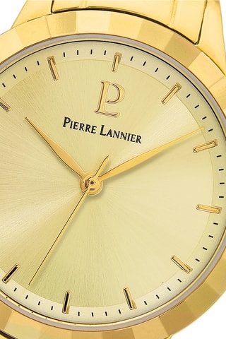 Reloj de cuarzo bañado en oro amarillo