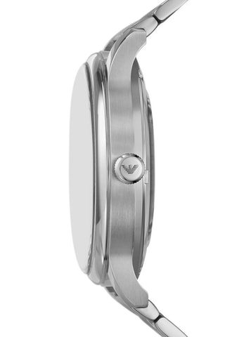 Reloj automático de acero - Plateado