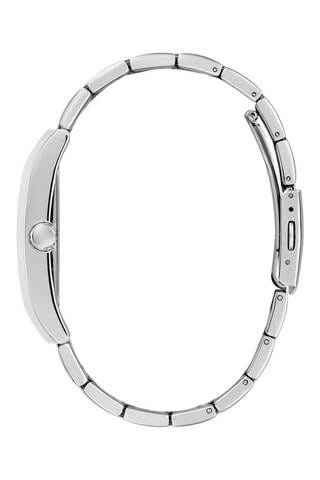 Reloj de cuarzo de acero - Plateado y azul