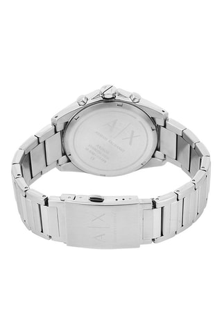 Reloj de cuarzo de acero - Plateado - Cronógrafo