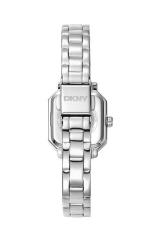 Reloj de cuarzo de acero - Plateado y negro