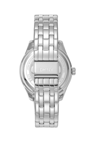 Reloj de cuarzo de acero - Plateado y rosa