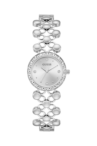 Reloj de cuarzo de acero - Plateado