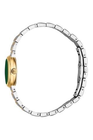 Reloj de cuarzo de acero - Plateado y dorado