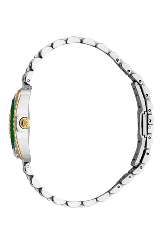 Reloj de cuarzo de acero - Plateado y dorado